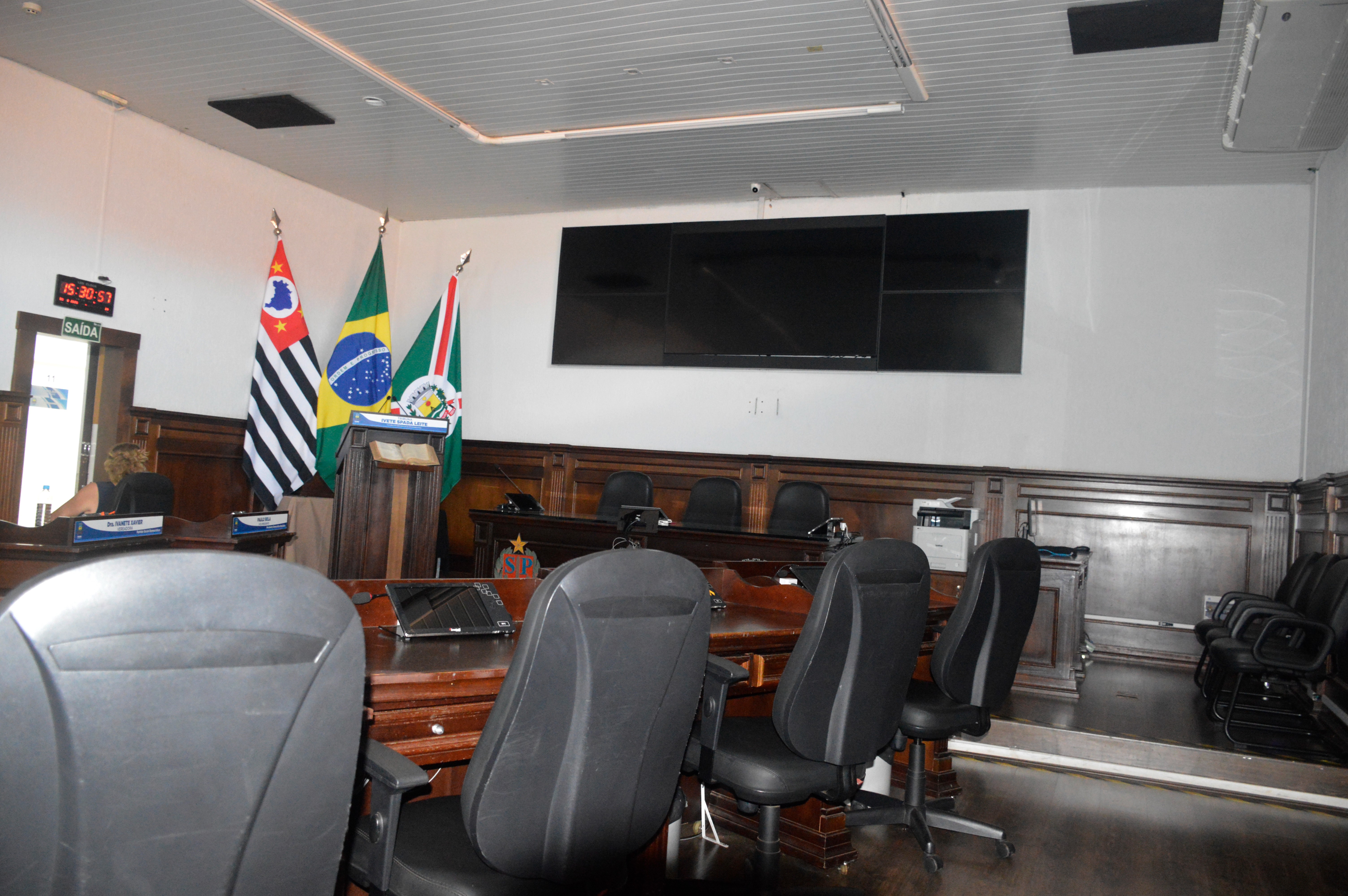 Sem sessão nesta segunda-feira na Câmara de Bebedouro