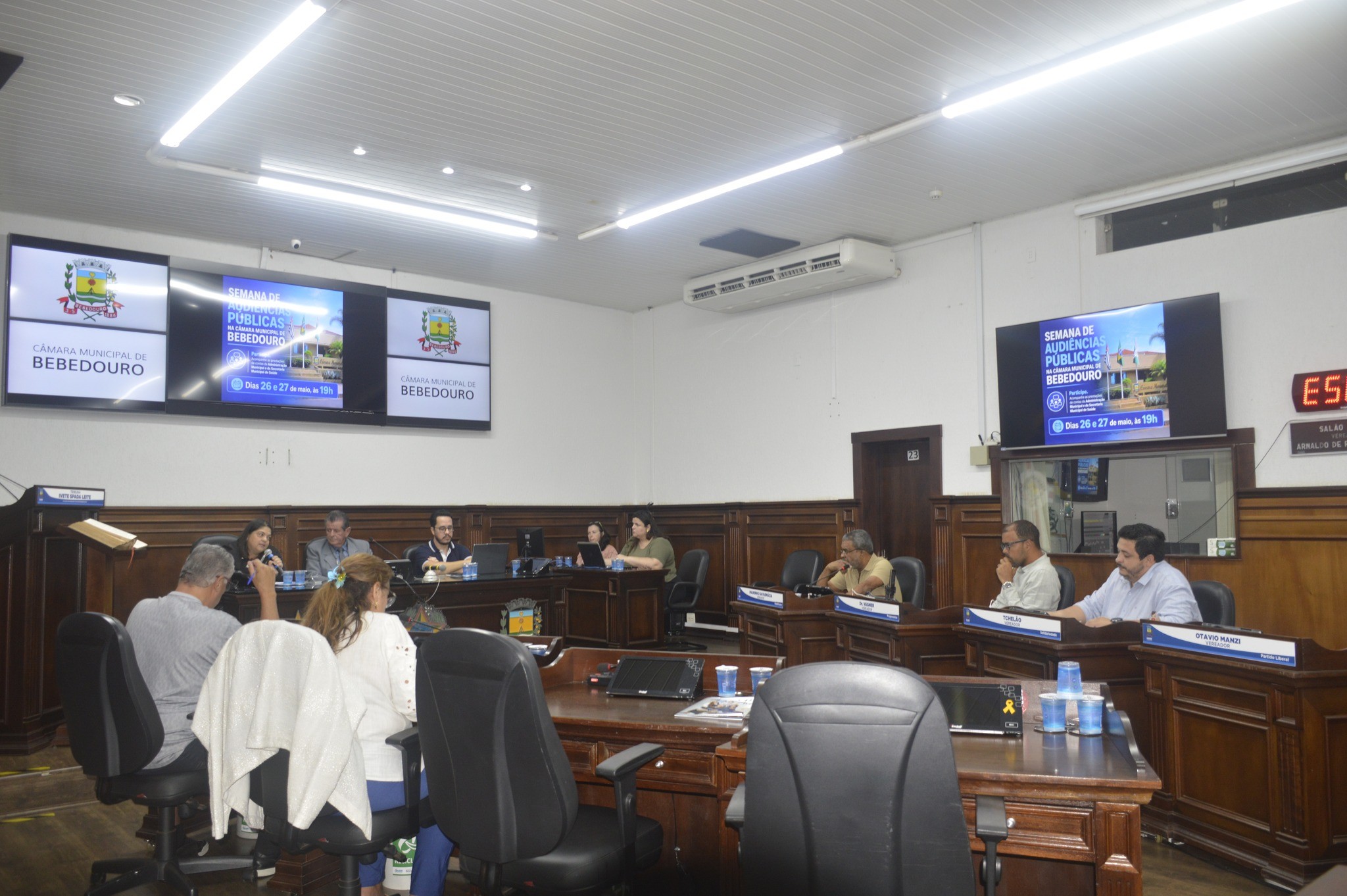 Saúde realiza primeira audiência do ano